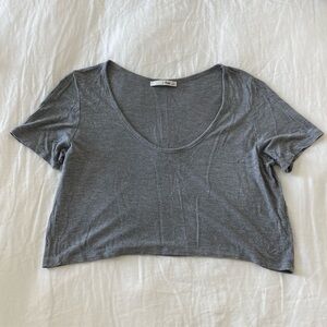 Aritzia Wilfred Free Crop Top